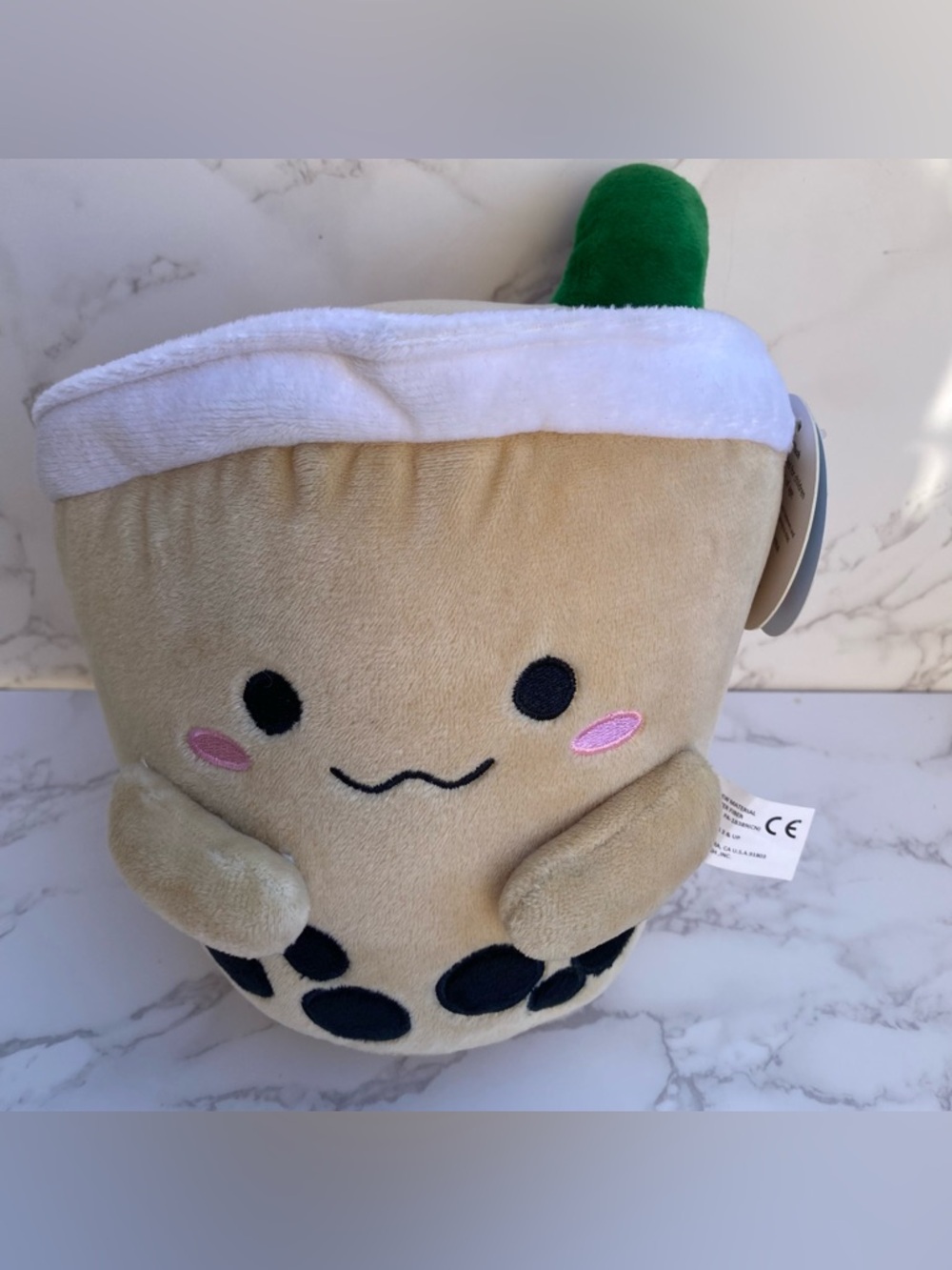Boba Buddies Milk Tea Plush 8” Brand New with Tag Stuffed Figure ABC Plush